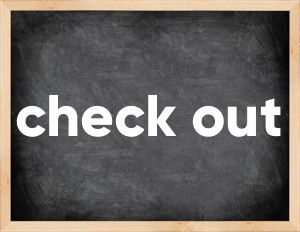3 forms of the verb check out