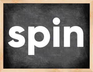 3 forms of the verb spin
