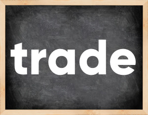 3 forms of the verb trade