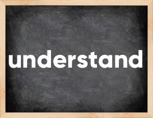 3 forms of the verb understand