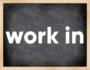 3 forms of the verb work in